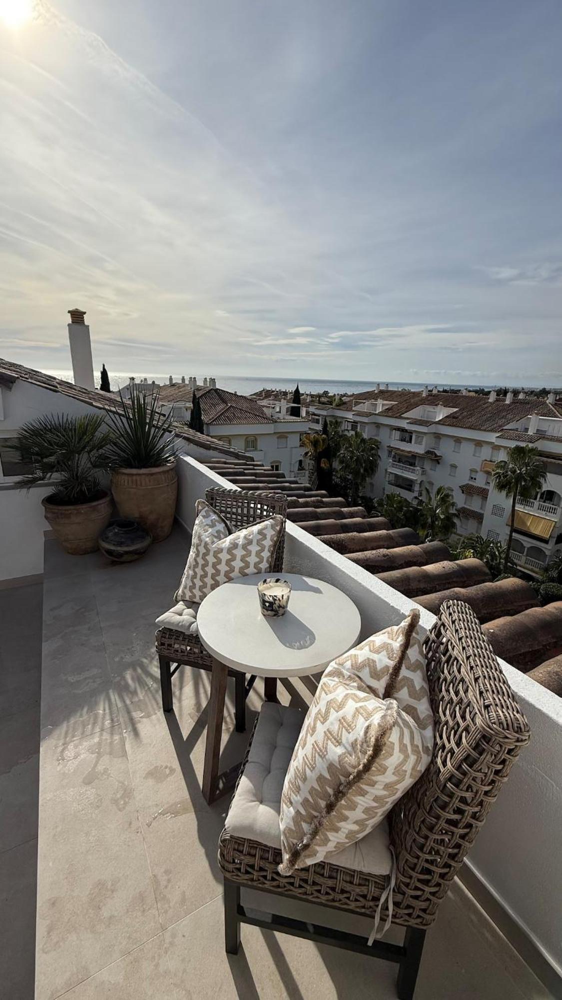 Apartment Sea View And Sunny Rooftop In Marbella, Remodeled 2025 *
